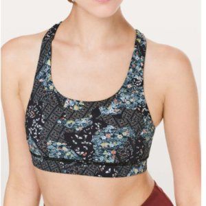 Lululemon Invigorate Bra Assemblage Multi Size 8